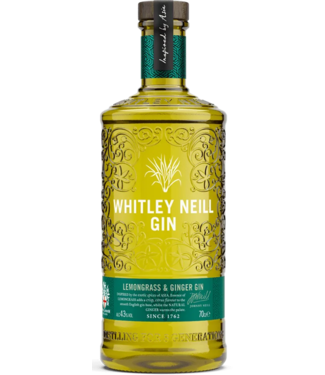 Whitley Neill Whitley Neill Lemongrass & Ginger Gin 0,70 ltr 41,3%