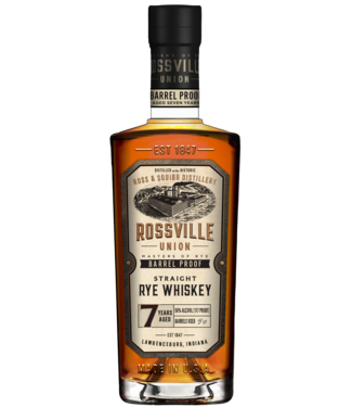 Rossville Rosville Union 7 Years Old Straight Rye Barrel Proof 0,70 ltr 58,5%