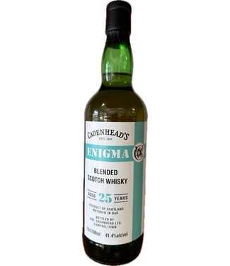 Cadenhead Cadenhead Enigma Blended Scotch 25 Years Old 0,70 ltr 41,4%