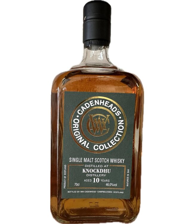 Knockdhu 10 Years Old Cadenhead Original Collection 0,70 ltr 46%