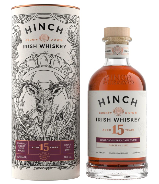 Hinch 15 Years Old Oloroso Cask Finish 0,70 ltr 46%