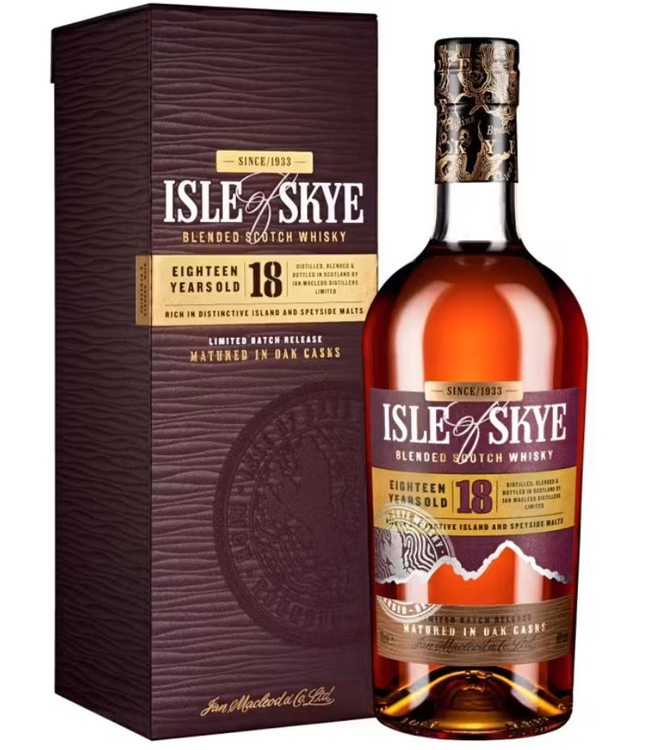 Isle Of Skye 18 Years Old 0,70 ltr 40%