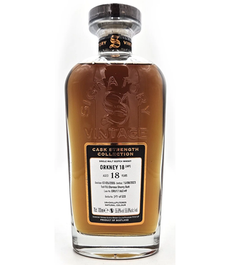 An Orkney Orkney (HP) 2005 Signatory Cask Strength Cask DRU17 A63 #9 0,70 ltr 55,8%