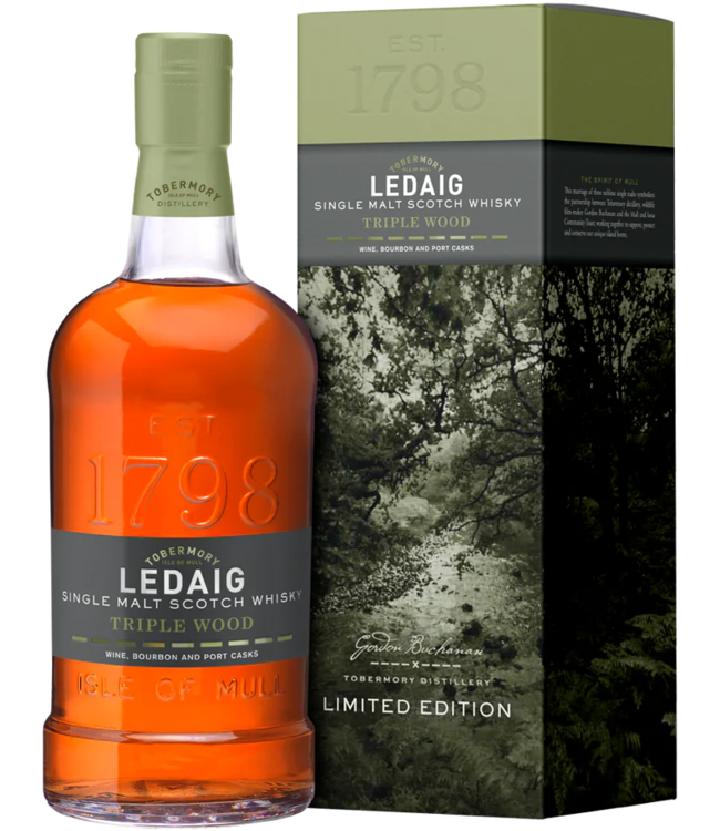 Ledaig Triple Wood 0.70 ltr 53.8%