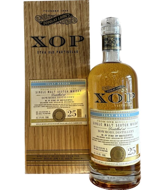 Bowmore 25 Years Old 1996 Douglas Laing XOP 0,70 ltr 51%