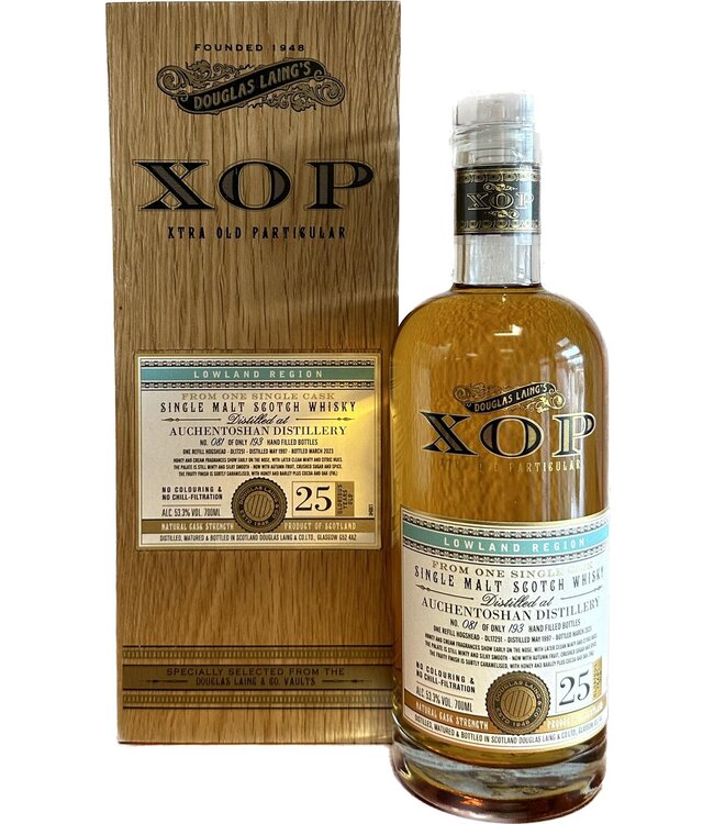 Auchentoshan 25 Years Old 1997 Douglas Laing XOP 0,70 ltr 53,3%