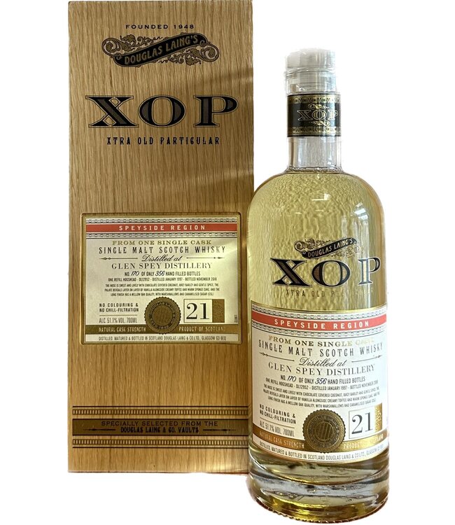 Glen Spey 21 Years Old 1997 Douglas Laing XOP 0,70 ltr 51,1%