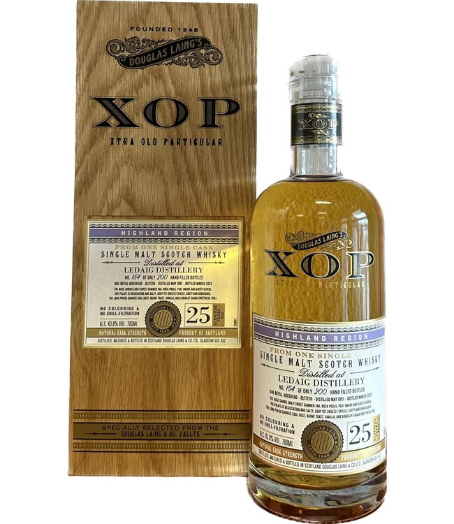 Ledaig 25 Years Old 1997 Douglas Laing XOP 0,70 ltr 43,8%