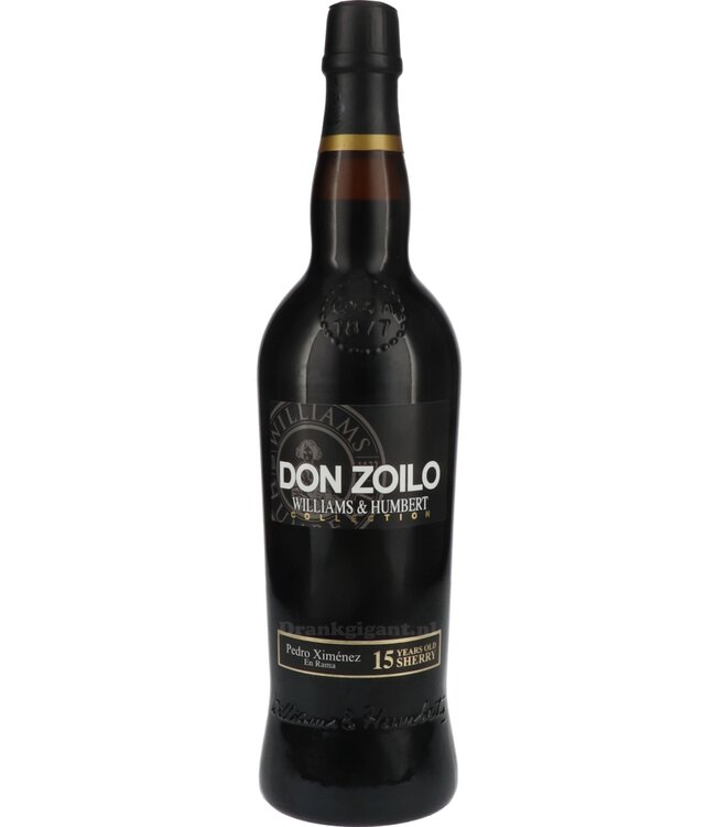 Don Zoilo Pedro Ximinez 15 Years Old 0,75 ltr 18%