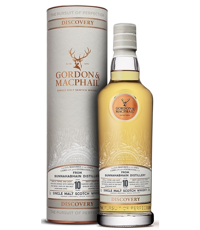 Bunnahabhain 10 Years Old Gordon & MacPhail Discovery 0,70 ltr 43%