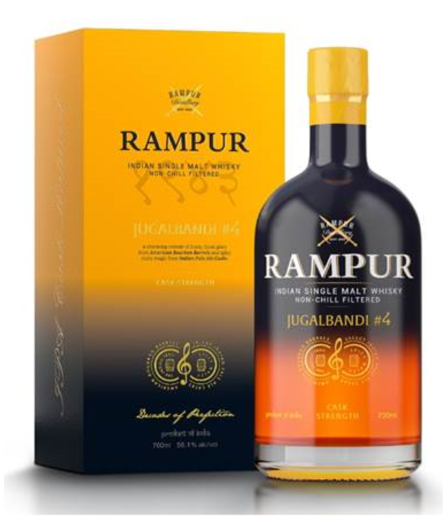 Rampur Jugalbandi IPA Small Batch 52.4% 0.70 ltr