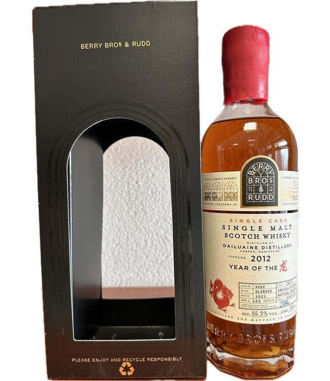 Dailuaine 2012 Berry Bros & Rudd 0,70 ltr 55,3%