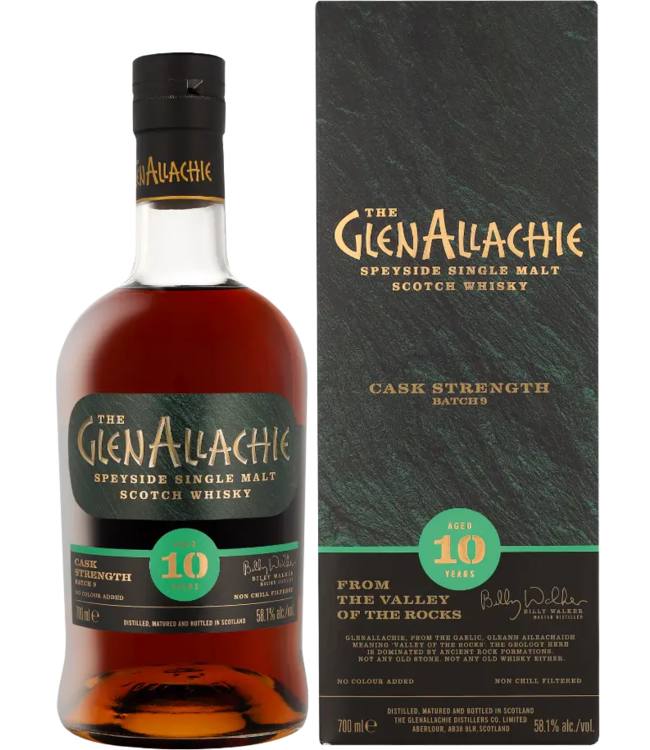 Glenallachie 10 Years Old Cask Strength Batch 9 0,70 ltr 58,1%