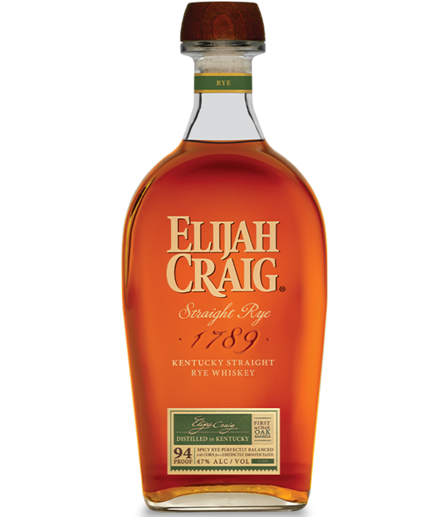 Elijah Craig Straight Rye 0,70 ltr 47%