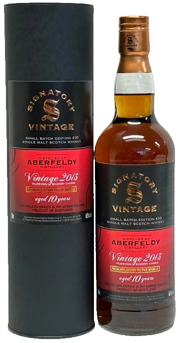 Aberfeldy 2013 Signatory Vintage 0.70 ltr 48.2% - Whiskysite.nl