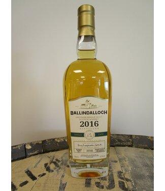 Ballindalloch Ballindalloch 2016 Single Cask Bourbon 5 For Benelux 0,70 ltr 61,1%