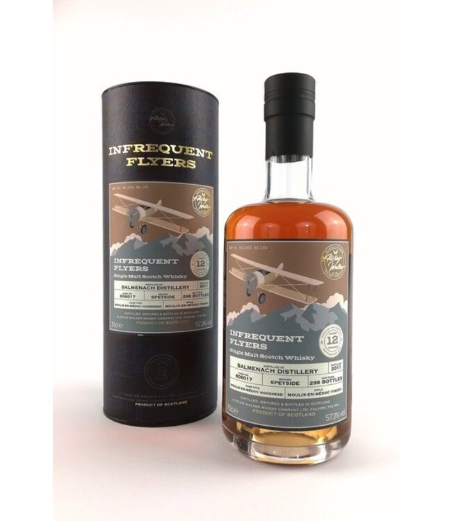 Balmenach 12 Years Old 2011 Infrequent Flyers 0,70 ltr 57,3%