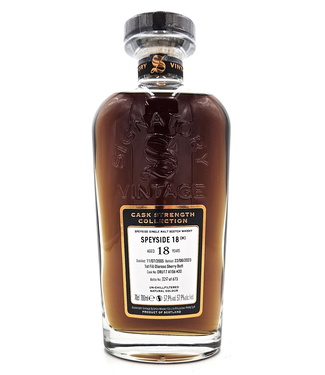 Speyside (M) 18 Years Old 2005 Signatory Cask Strength Cask DRU17 A106#7 0,70 ltr 57,4%