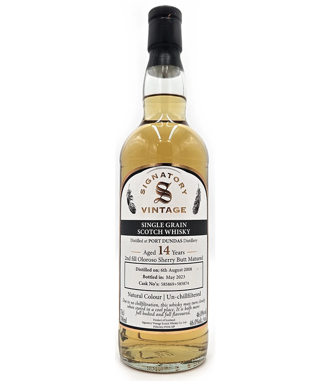 Port Dundas 2008 Signatory 0,70 ltr 43%