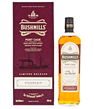 Bushmills Bushmills Steamship Collection Port Cask Reserve Triple Distilled 0,70 ltr 40%