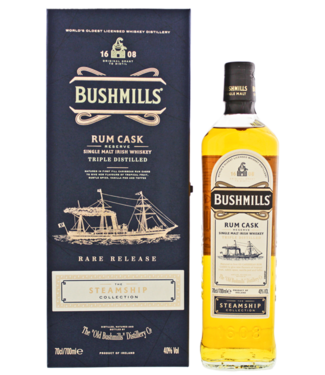 Bushmills Bushmills Steamship Collection Rum Cask Reserve Triple Distilled 0,70 ltr 40%