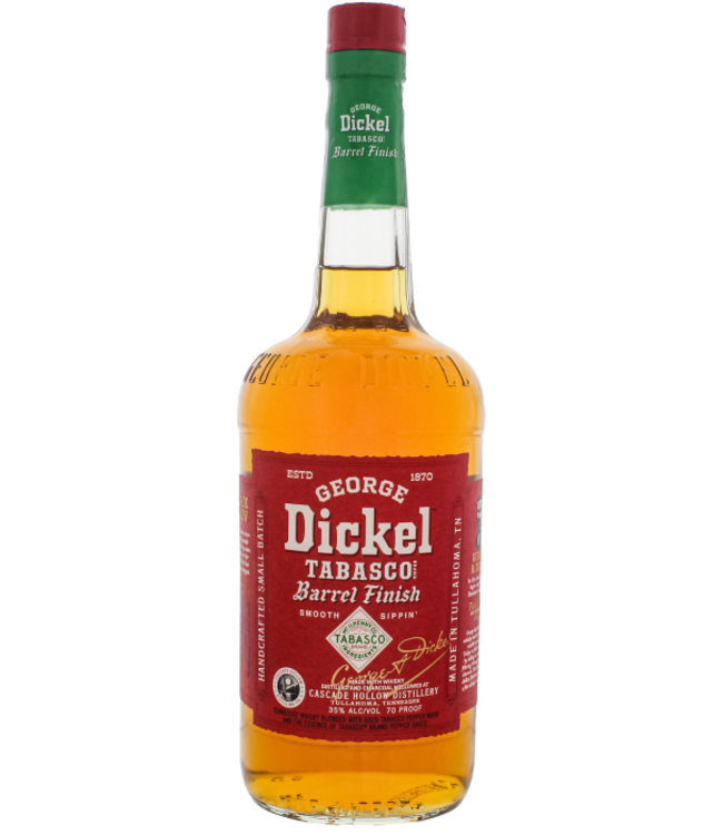 George Dickel Tabasco Barrel Finish 1,00 ltr 35%