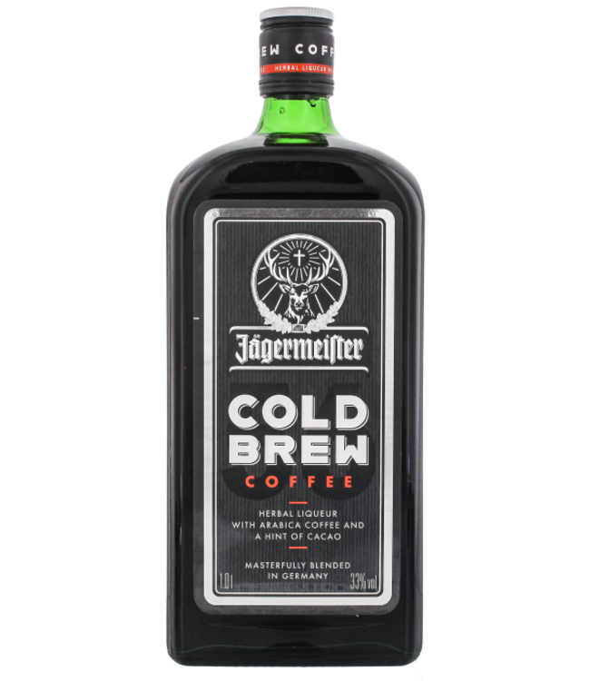 Jagermeister Cold Brew Coffee Liqueur 1,00 ltr 33%