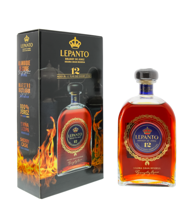 Lepanto 12 Years Old Sherry Cask Solera Gran Reserva 0,70 ltr 36%