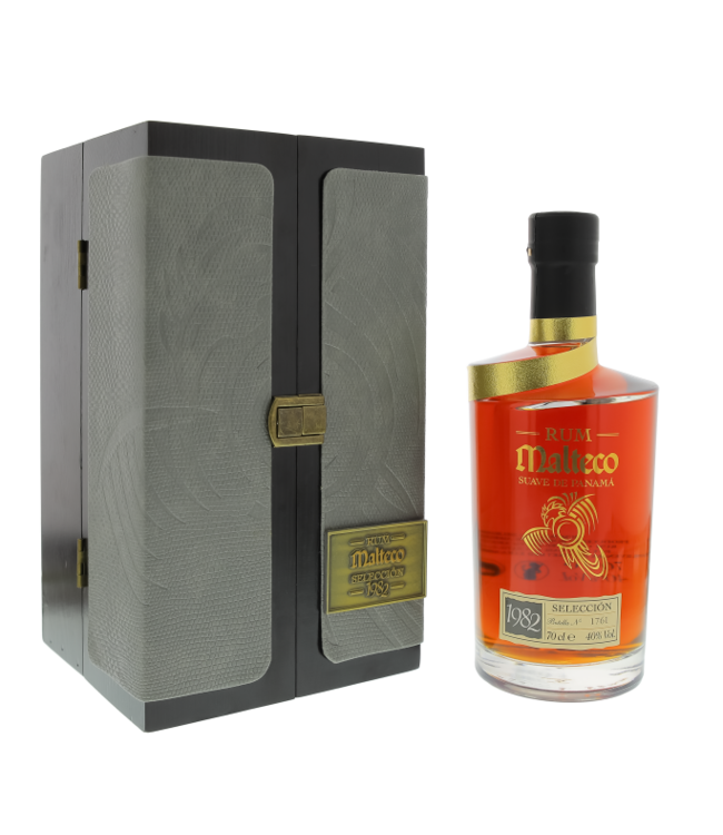 Malteco Seleccion 1982 In Wooden Box 0,70 ltr 40%