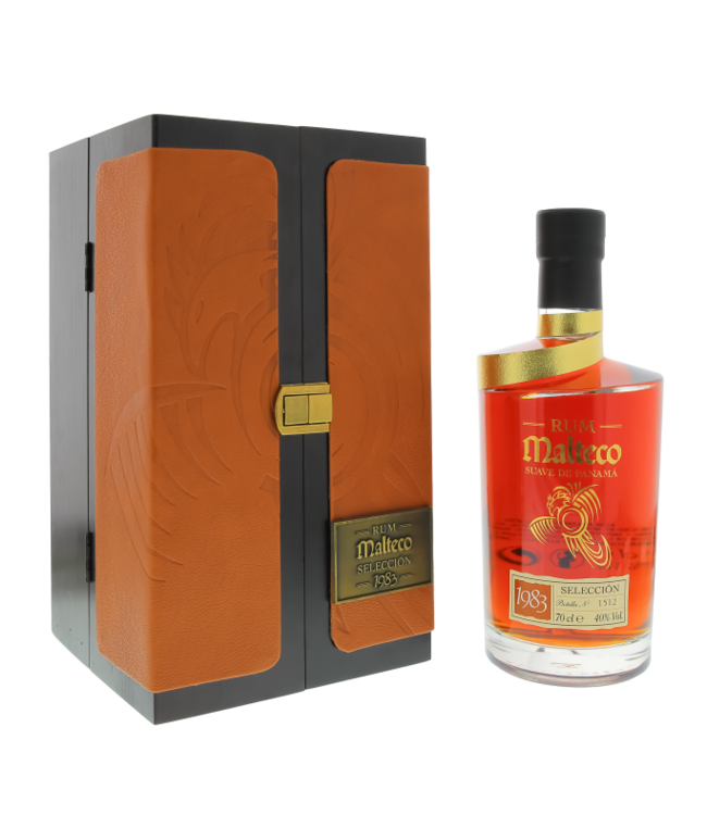 Malteco Seleccion 1983 In Wooden Box 0,70 ltr 40%