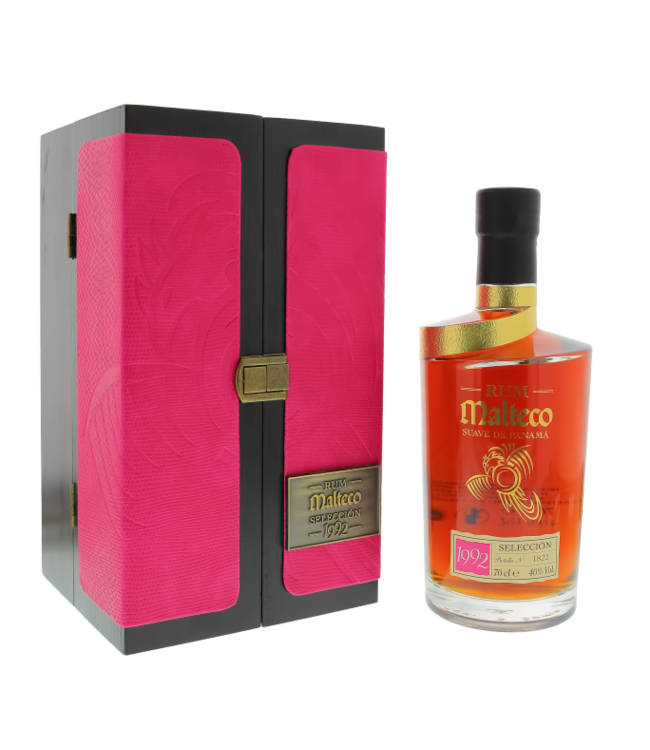 Malteco Seleccion 1992 In Wooden Box 0,70 ltr 40%