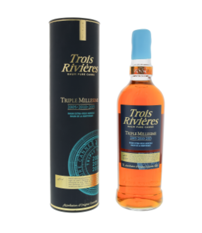 Trois Rivieres Triple Millesime 2005-2010-2015 0,70 ltr 42%