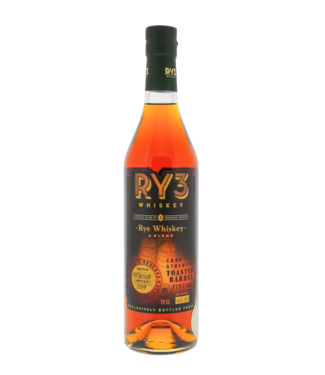 Ry3 Ry3 Blended Rye Whiskey Cask Strength Toasted Barrel Finish 0,70 ltr 60,3%