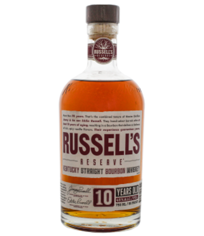 Russells Reserve 10 Years Old Kentucky Straight Bourbon 0,75 ltr 45%