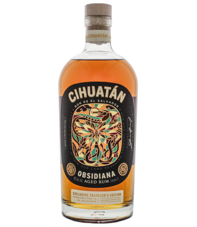 Ron de El Salvador Cihuatan Obsidiana Aged Rum 1,00 ltr 40%