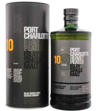 Port Charlotte Port Charlotte 10 Years Old Heavily Peated 1,00 ltr 50%