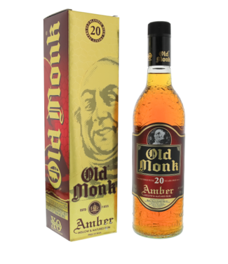 Old Monk Old Monk Amber 20 Years Old 0,75 ltr 42,8%