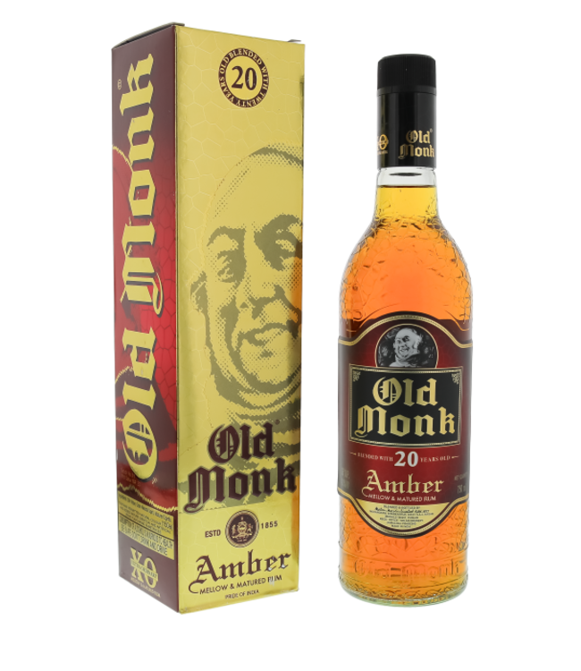 Old Monk Amber 20 Years Old 0,75 ltr 42,8%