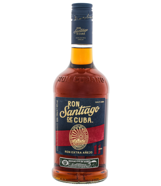 Santiago de Cuba Extra Anejo 11 Years Old 0,70 ltr 40%