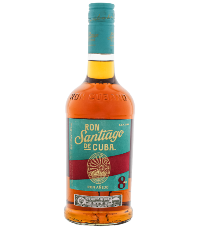 Santiago de Cuba Anejo 8 Anos 0,70 ltr 40%