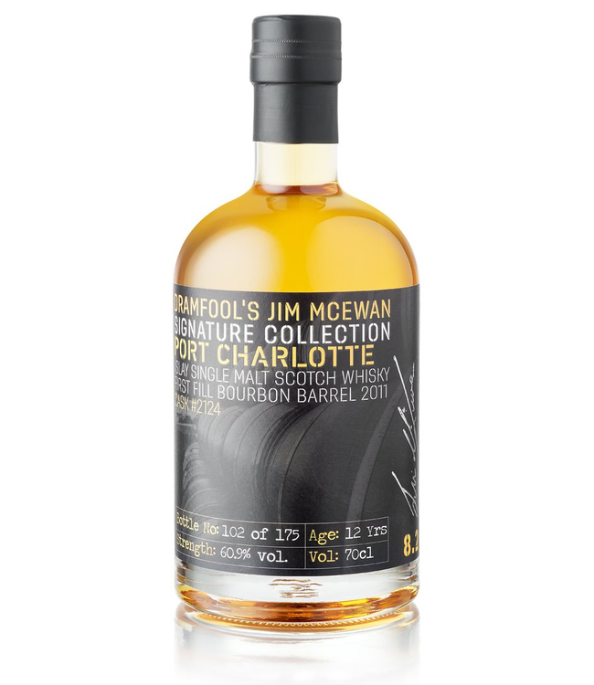 Port Charlotte 8.2 Aged 12 Years Dramfools Jim McEwan Signature Collection 0,70 ltr 60,9%
