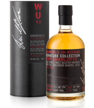 Port Charlotte Port Charlotte 7.2 Aged 10 Years Dramfools Jim McEwan Signature Collection 0,70 ltr 60,6%