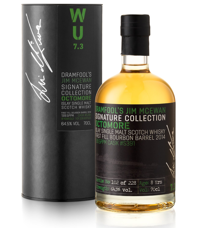 Octomore 7.3 Aged 8 Years Dramfools Jim McEwan Signature Collection 0,70 ltr 64,5%