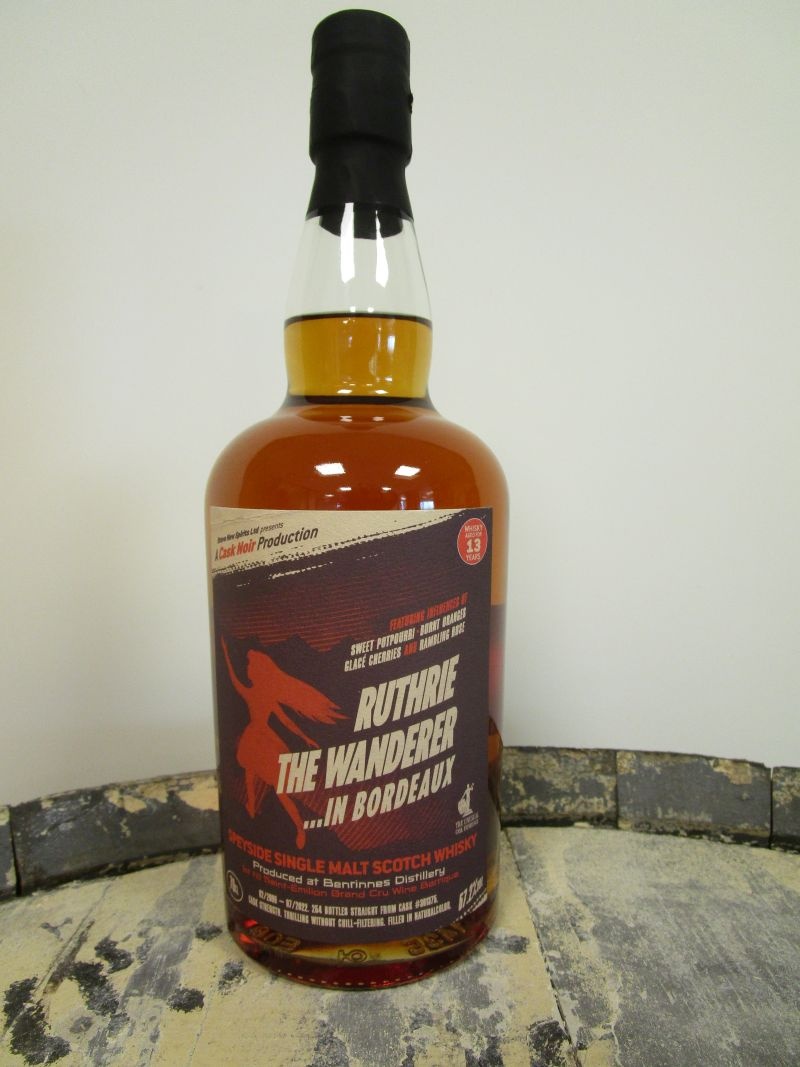 Benrinnes 13 Years Old Ruthrie The Wanderer In Bordeaux Cask Noir 0.70 ltr 57.2%