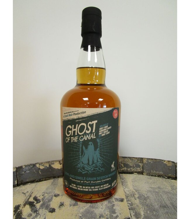 Port Dundas 16 Years Old The Ghost Of The Canal Cask Noir 0,70 ltr 58%