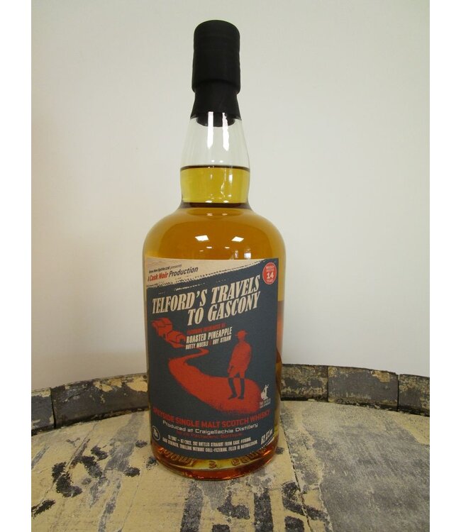 Craigellachie 14 Years Old Telford's Travels Of Gascony Cask Noir 0,70 ltr 52,3%