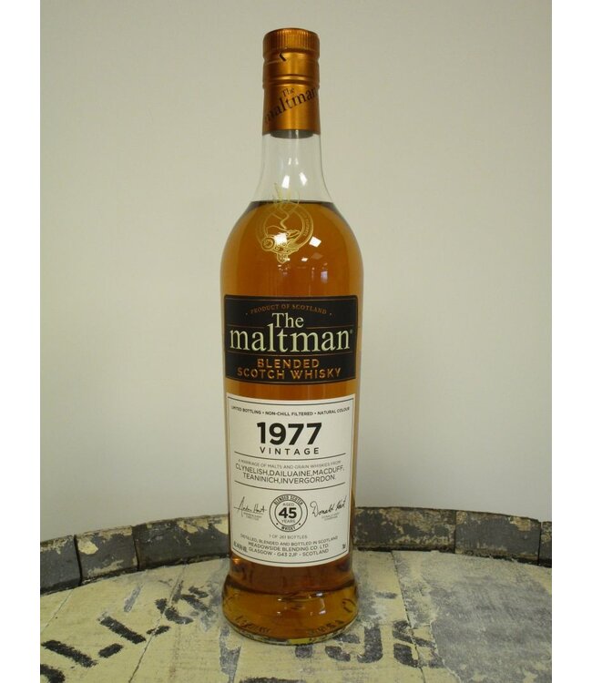 Blended Scotch 45 Years Old 1977 The Maltman 0.70 ltr 44.6%