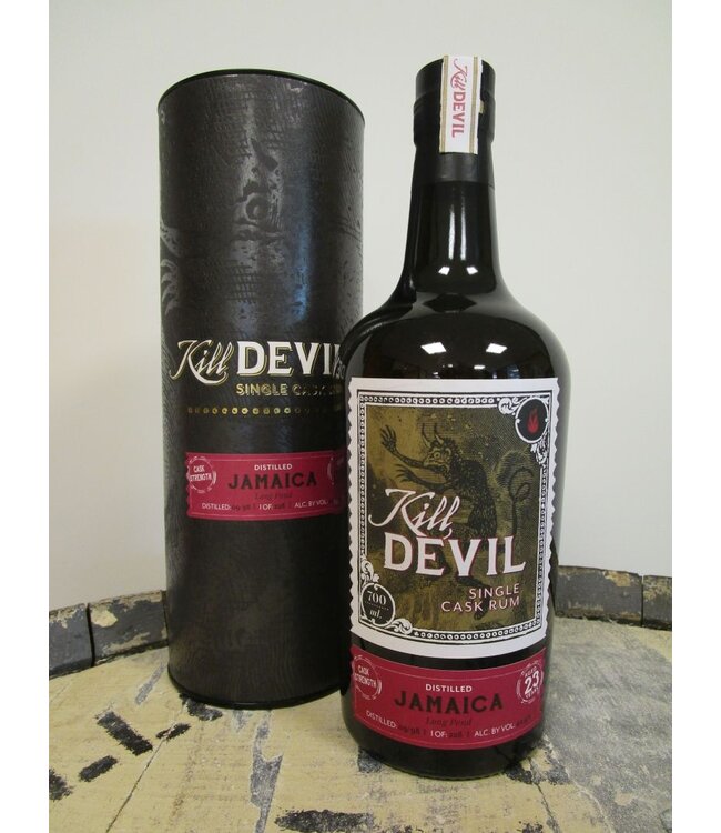 Long Pond 23 Years Old 1998 Hunter Laing Kill Devil Rum 0,70 ltr 42,9%