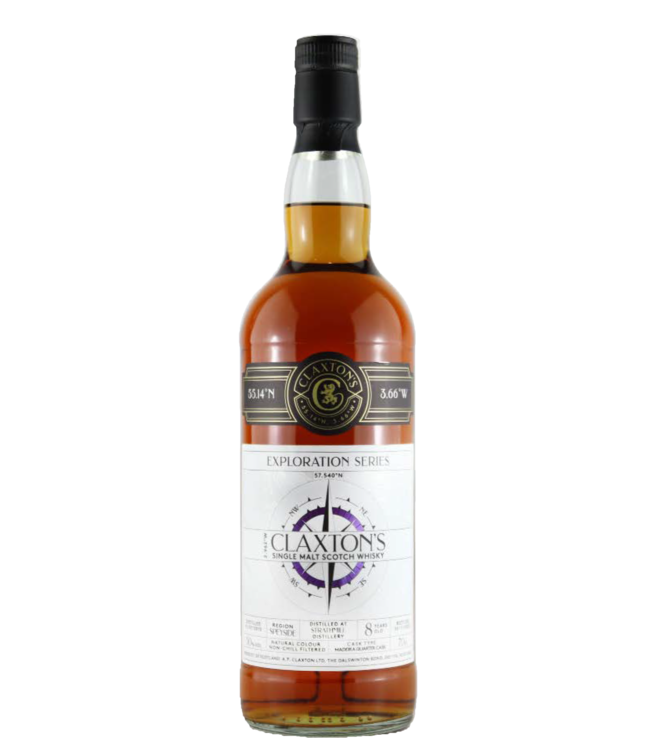 Strathmill 8 Years Old 2015 Claxton's Exploration Series 0,70 ltr 50%