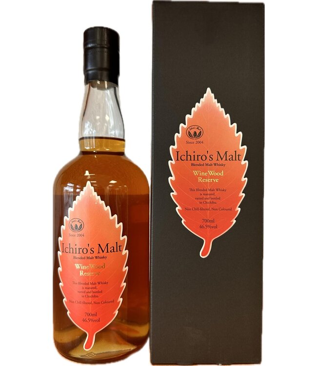Chichibu Ichiro's Wine Wood Reserve 0.70 ltr 46%